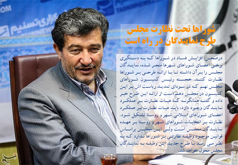 شوراها تحت نظارت مجلس، طرح نمایندگان در راه است