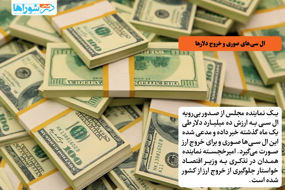 ال سی های صوری و خروج دلارها